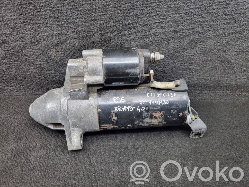 Audi RS6 C5 Starter motor 