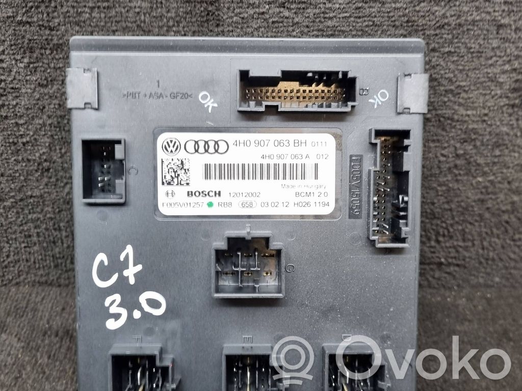 Audi A6 C7 Module confort 