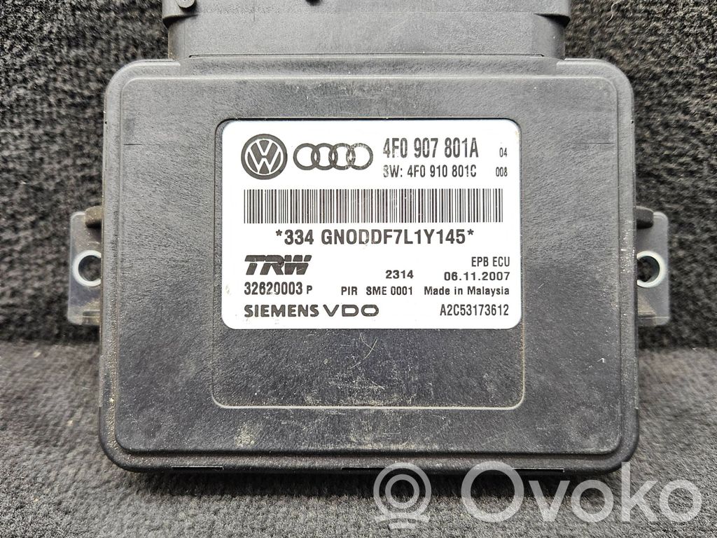 Audi A6 S6 C6 4F Brake system control unit/module 