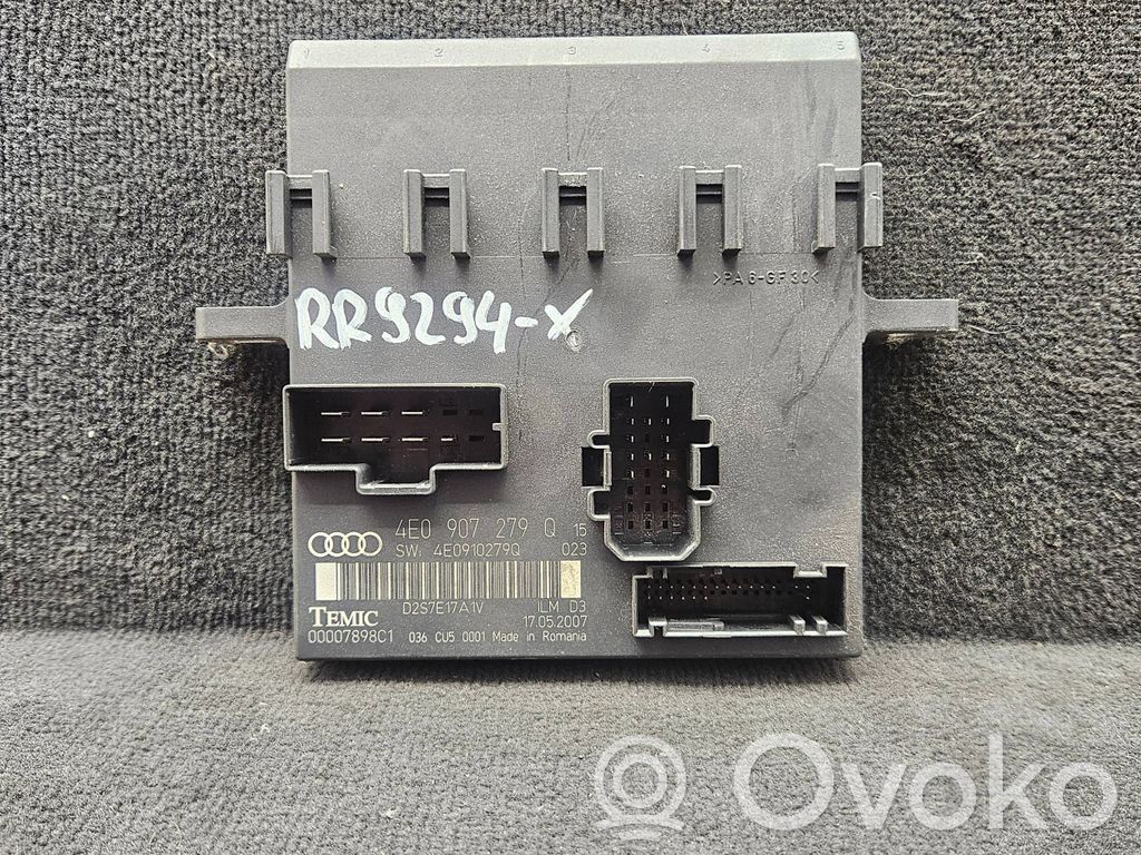 Audi A8 S8 D3 4E Comfort/convenience module 