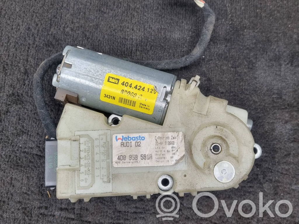 Audi A8 S8 D2 4D Moottori/käyttölaite 