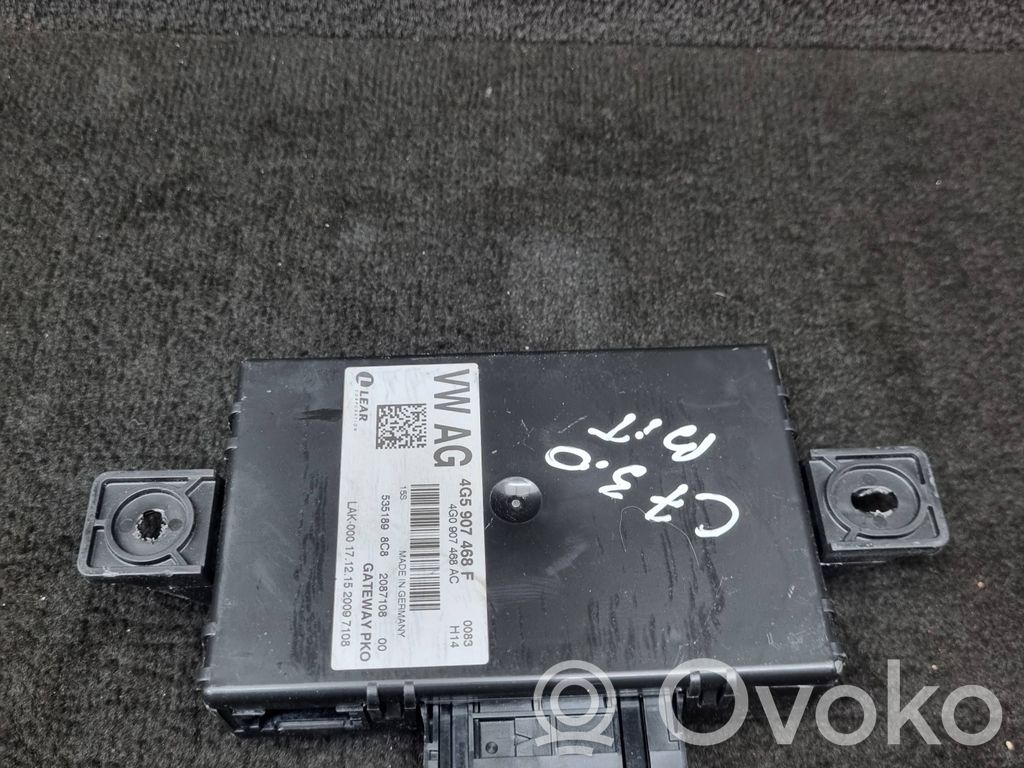 Audi A6 S6 C7 4G Módulo de control Gateway 