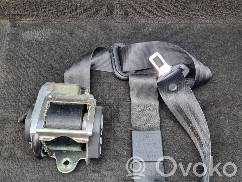 Audi A3 S3 8P Cinturón delantero 