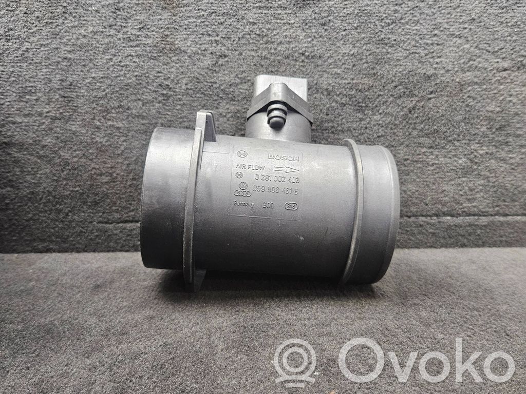 Przepływomierz masowy powietrza MAF   059906461B,0281002403,059906461BX
