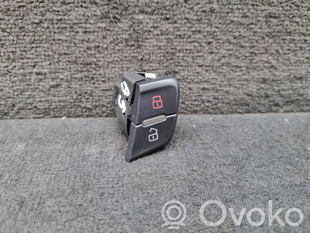Audi A5 8T 8F Central locking switch button 