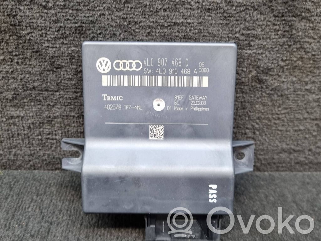Audi A6 S6 C6 4F Gateway control module 