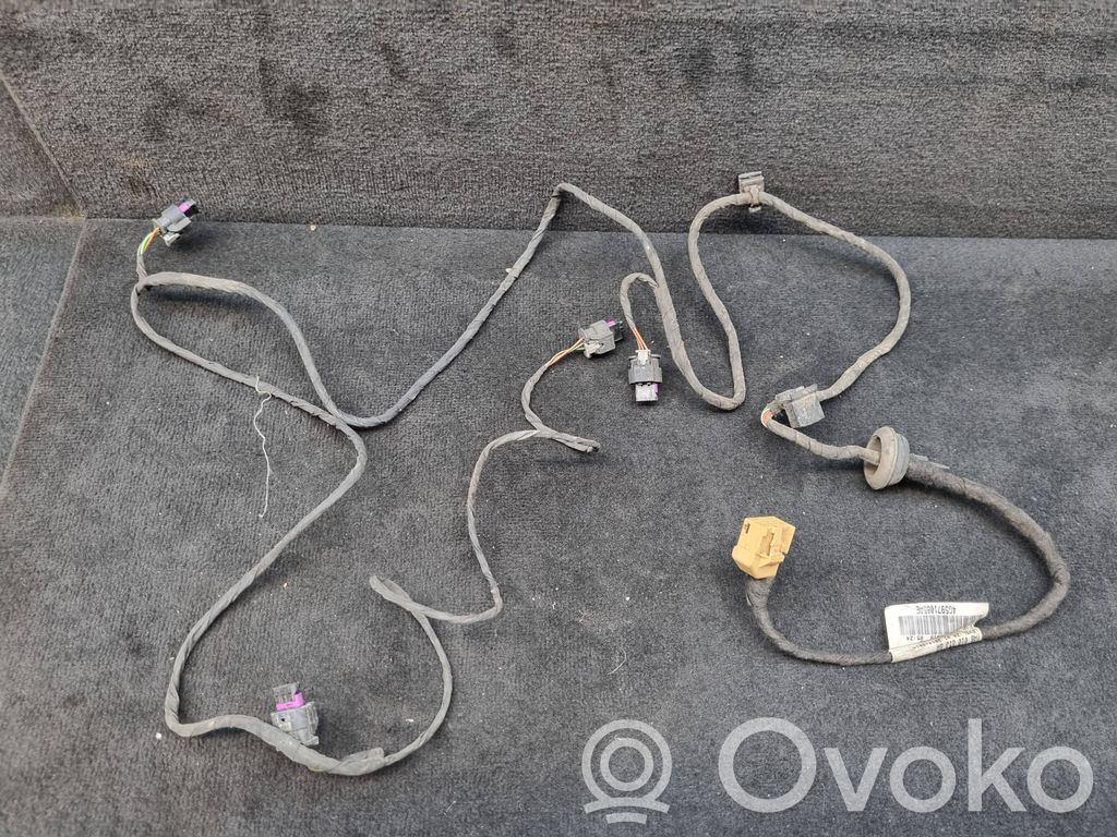 Audi A6 S6 C7 4G Cableado del sensor de aparcamiento (PDC) 