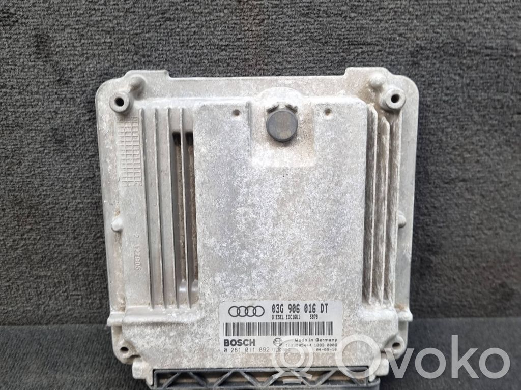 Audi A3 S3 8P Engine control unit/module 