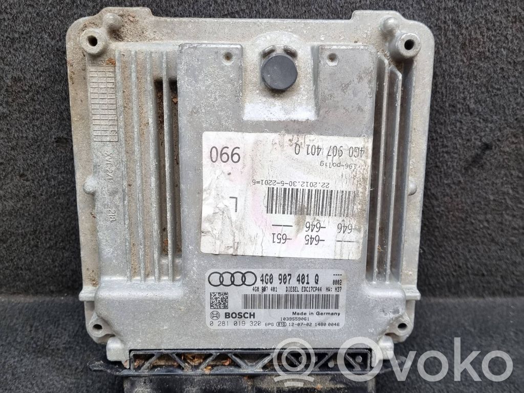 Audi A6 S6 C7 4G Engine control unit/module 