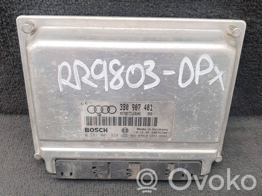 Volkswagen PASSAT B5 Engine control unit/module 