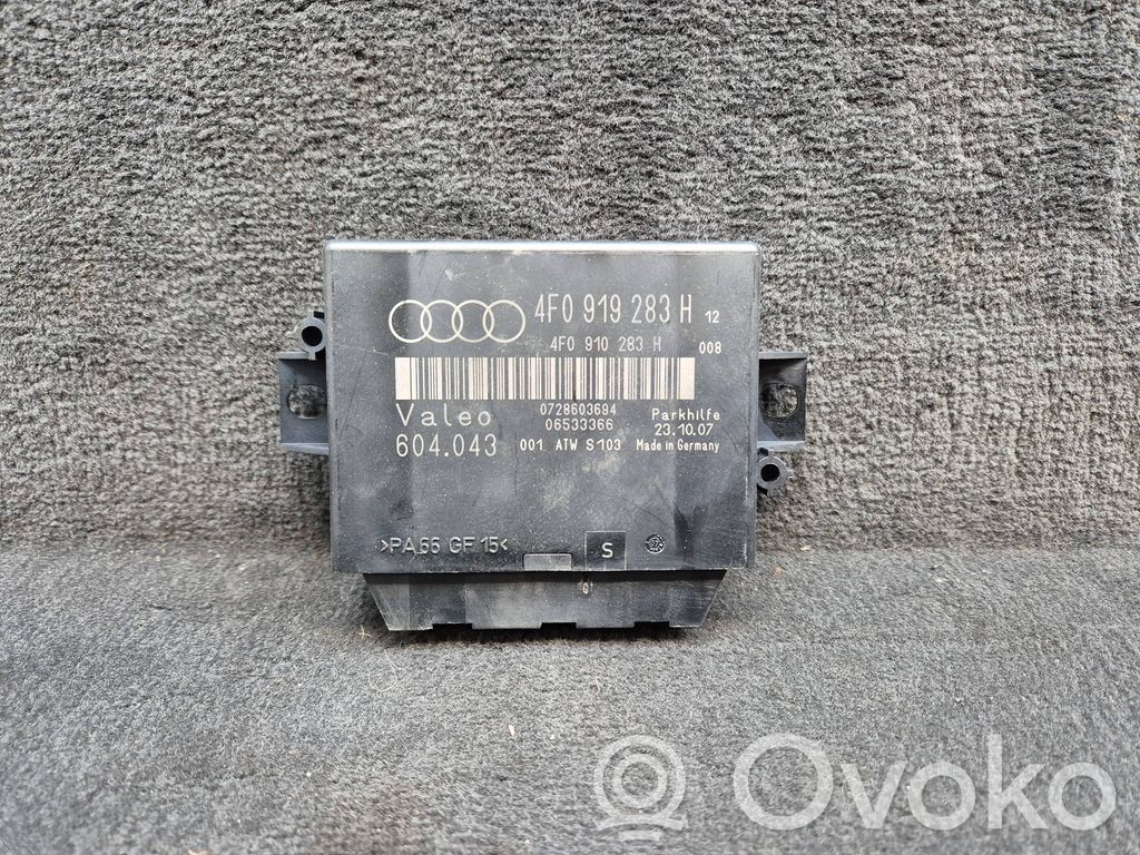 Audi A6 S6 C6 4F Unidad de control/módulo PDC de aparcamiento 