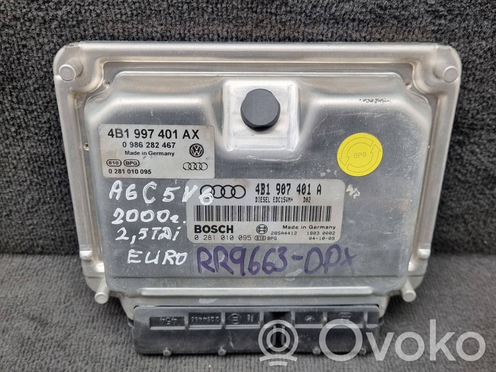 Audi A6 S6 C5 4B Unitate/modul de control motor 