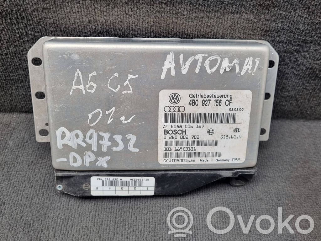 Audi A6 S6 C5 4B Gearbox control unit/module 