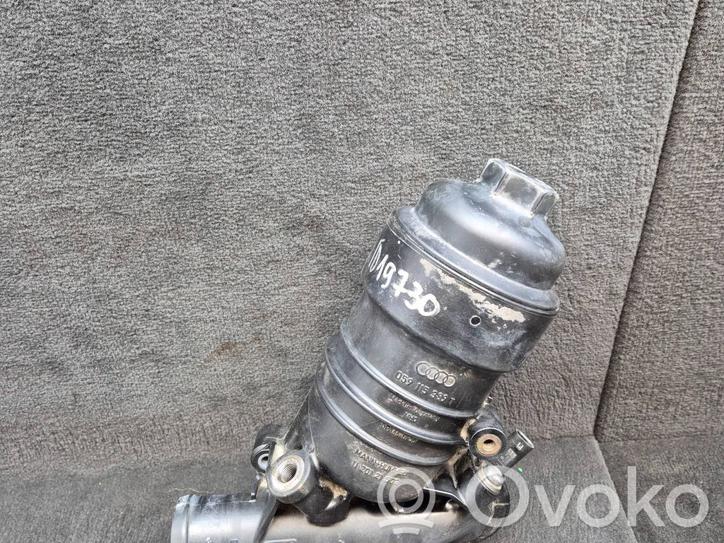 Audi A6 S6 C7 4G Oil filter mounting bracket 