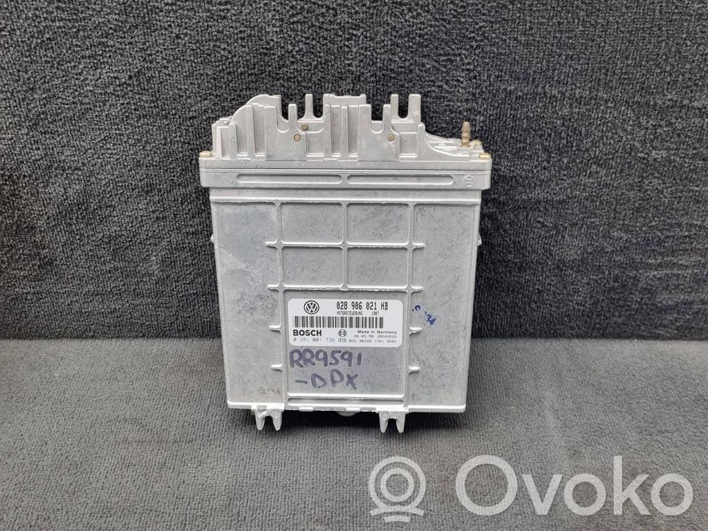 Engine control unit/module   028906021HB,0281001736