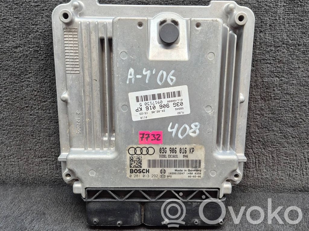 Audi A4 S4 B7 8E 8H Engine control unit/module 