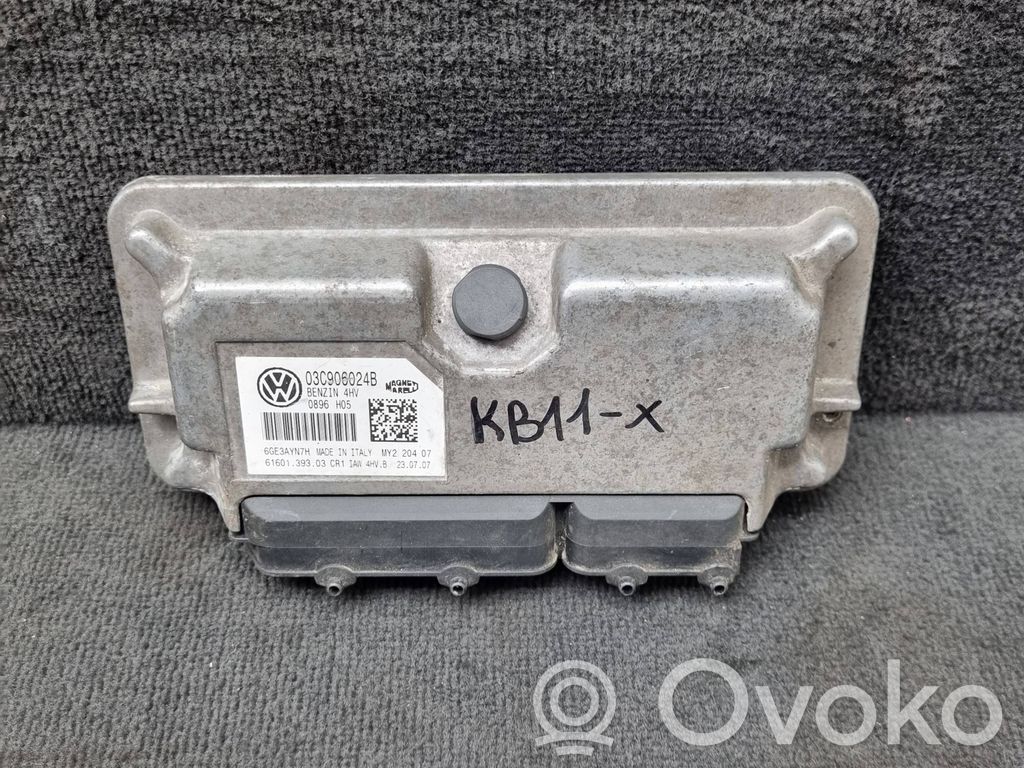 Skoda Fabia Mk2 (5J) Unitate/modul de control motor 