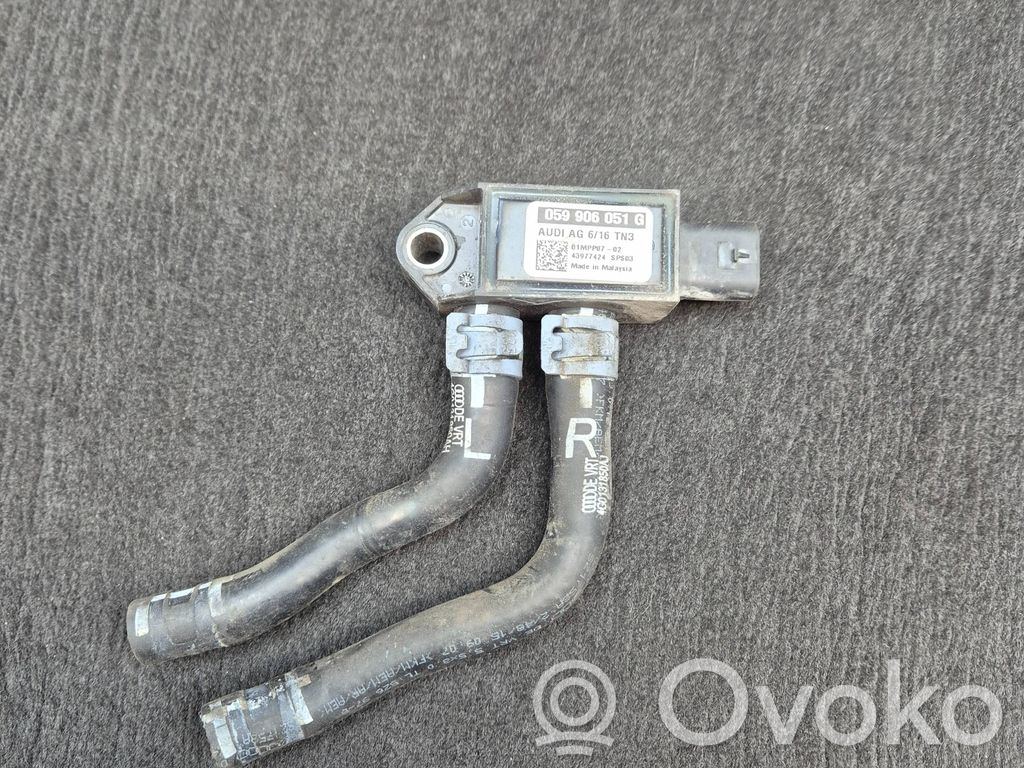 Audi A6 S6 C7 4G Abgasdrucksensor Differenzdrucksensor 