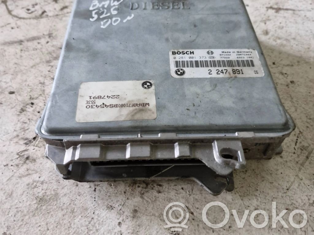 Unidad de control/módulo del motor   0281001373,2247891,28RTE044