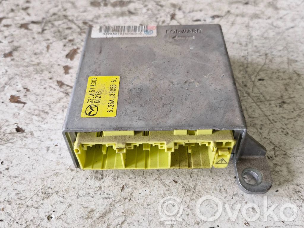Airbag control unit/module   G31A57K30B,K0273,6J25A3325551