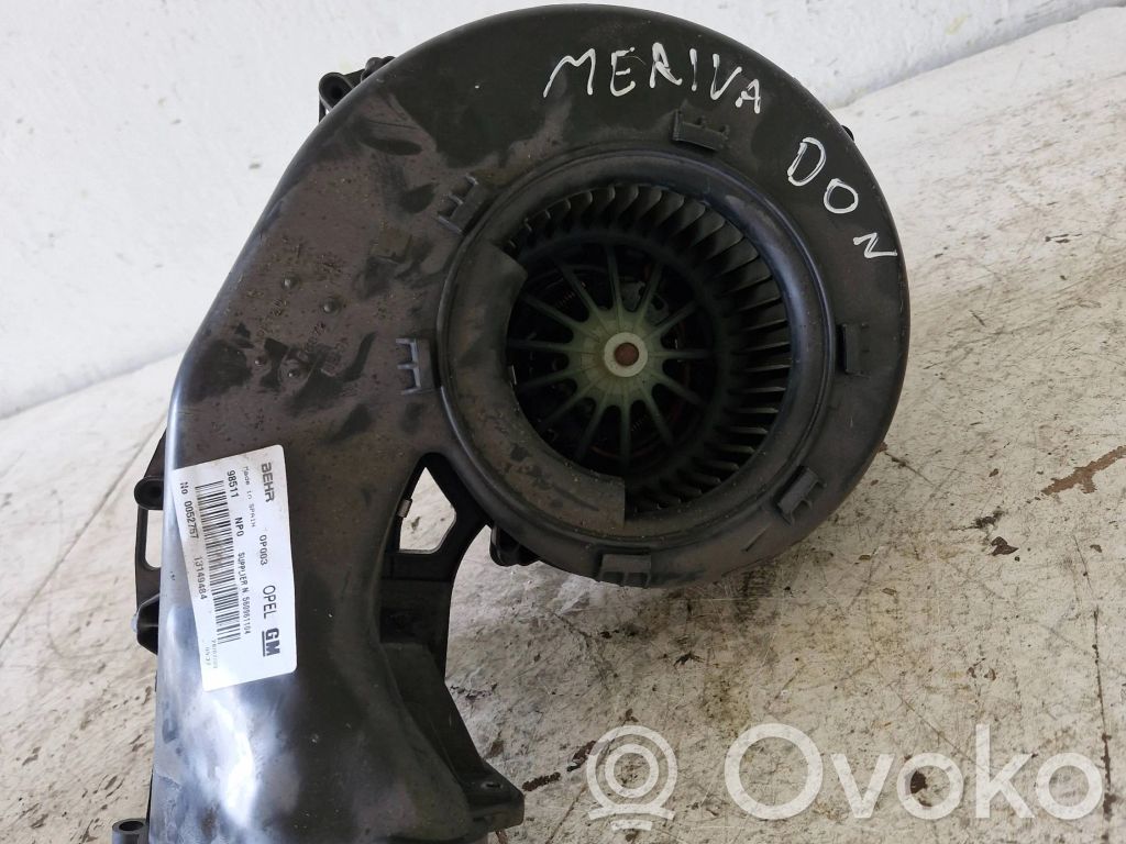 Opel Meriva A Mazā radiatora ventilators 