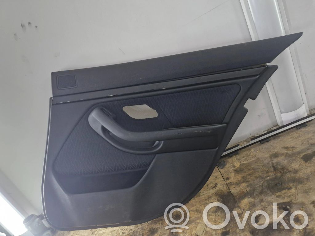 Rear door card panel trim