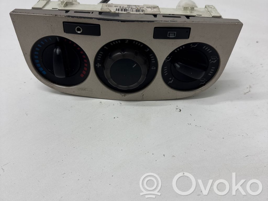 Opel Corsa D Climate control unit 