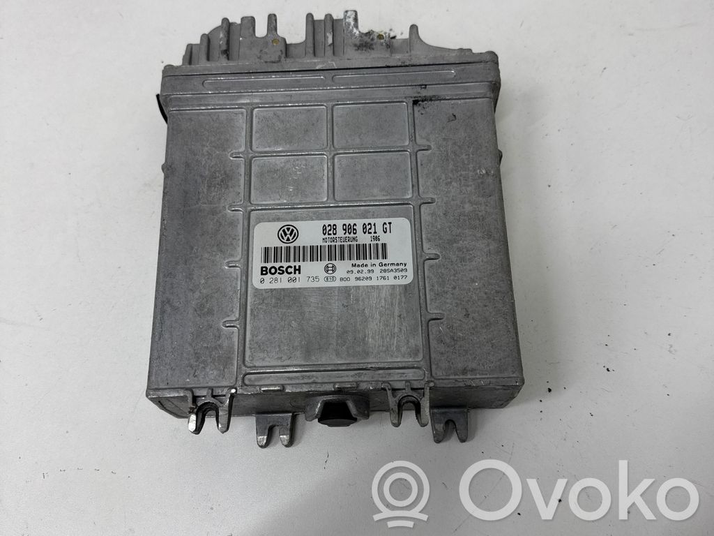 Engine control unit/module   028906021GT,0281001735,28SA3509