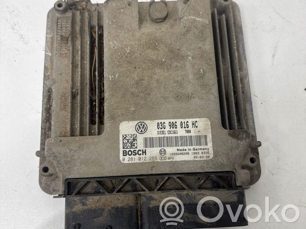 Seat Altea Engine control unit/module 