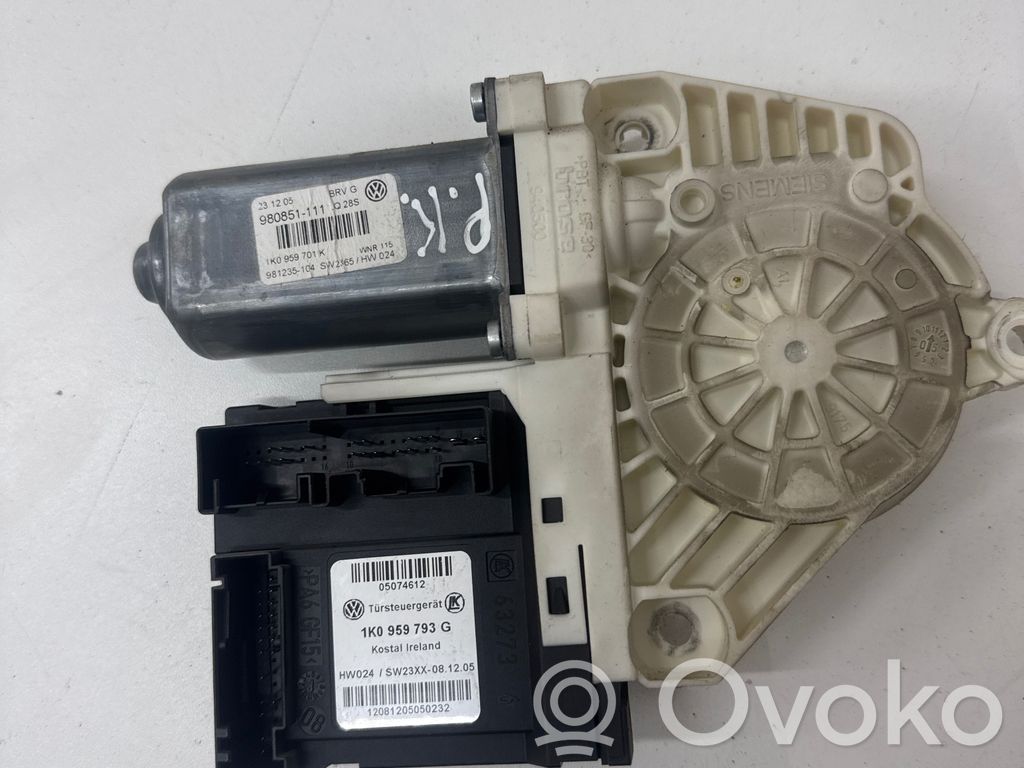 Volkswagen PASSAT B6 Motor macara geam ușă față 