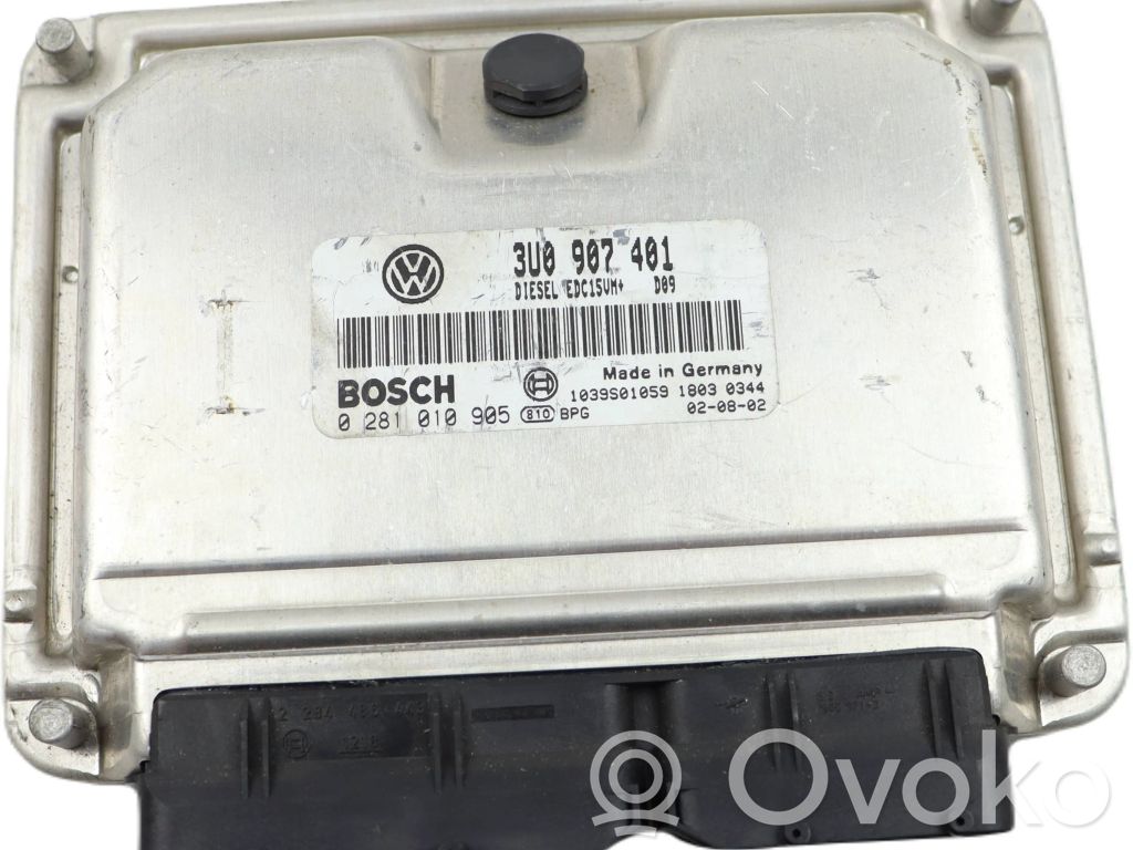 Skoda Superb B5 (3U) Engine control unit/module 