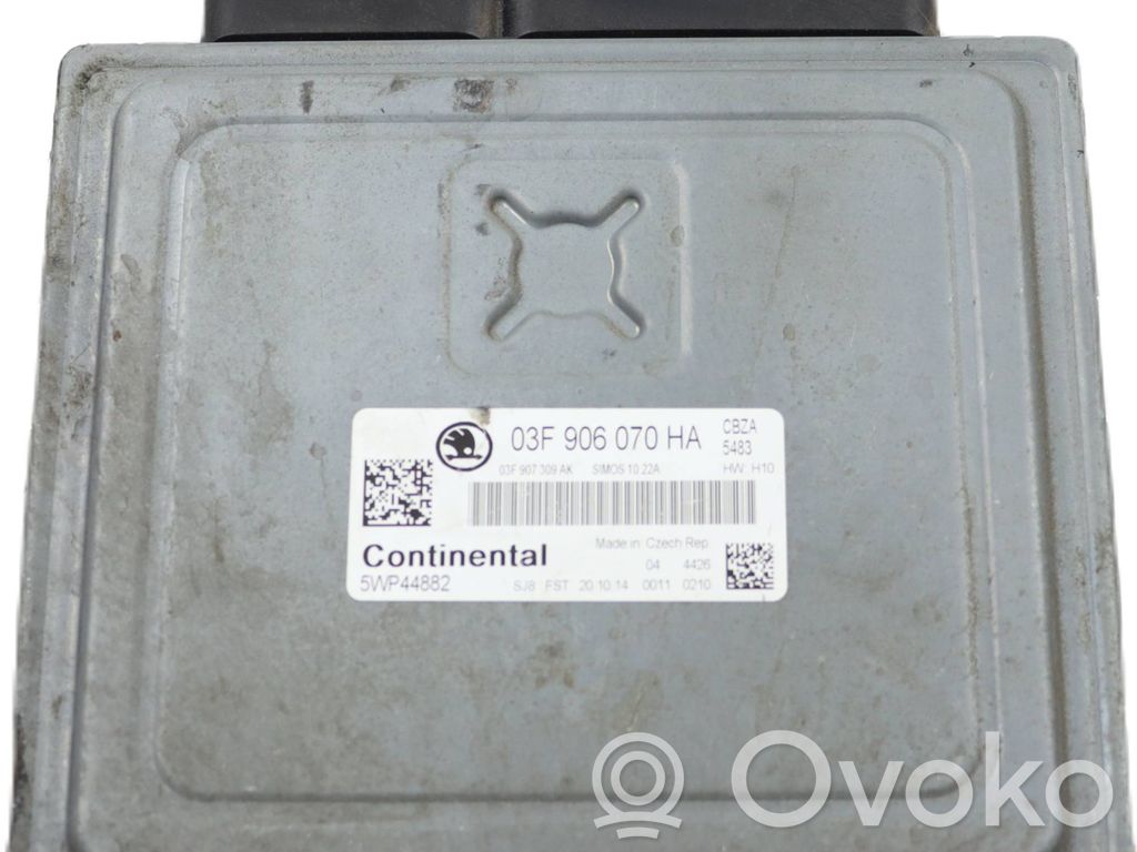 Skoda Rapid (NH) Engine control unit/module 