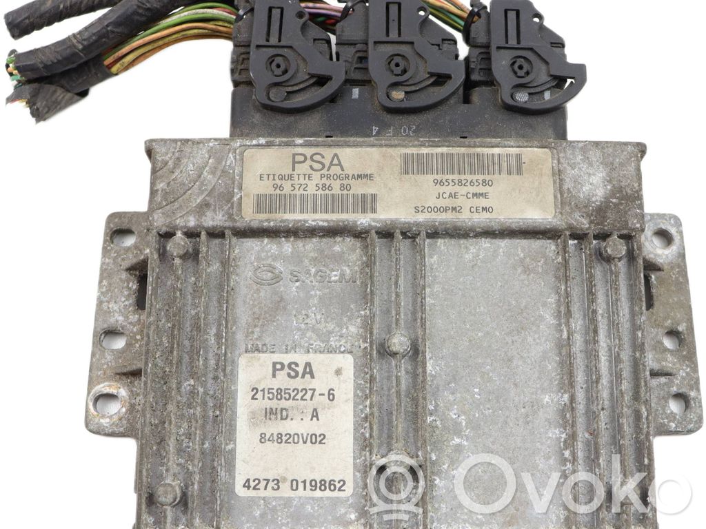 Engine control unit/module   9655826580,9657258680