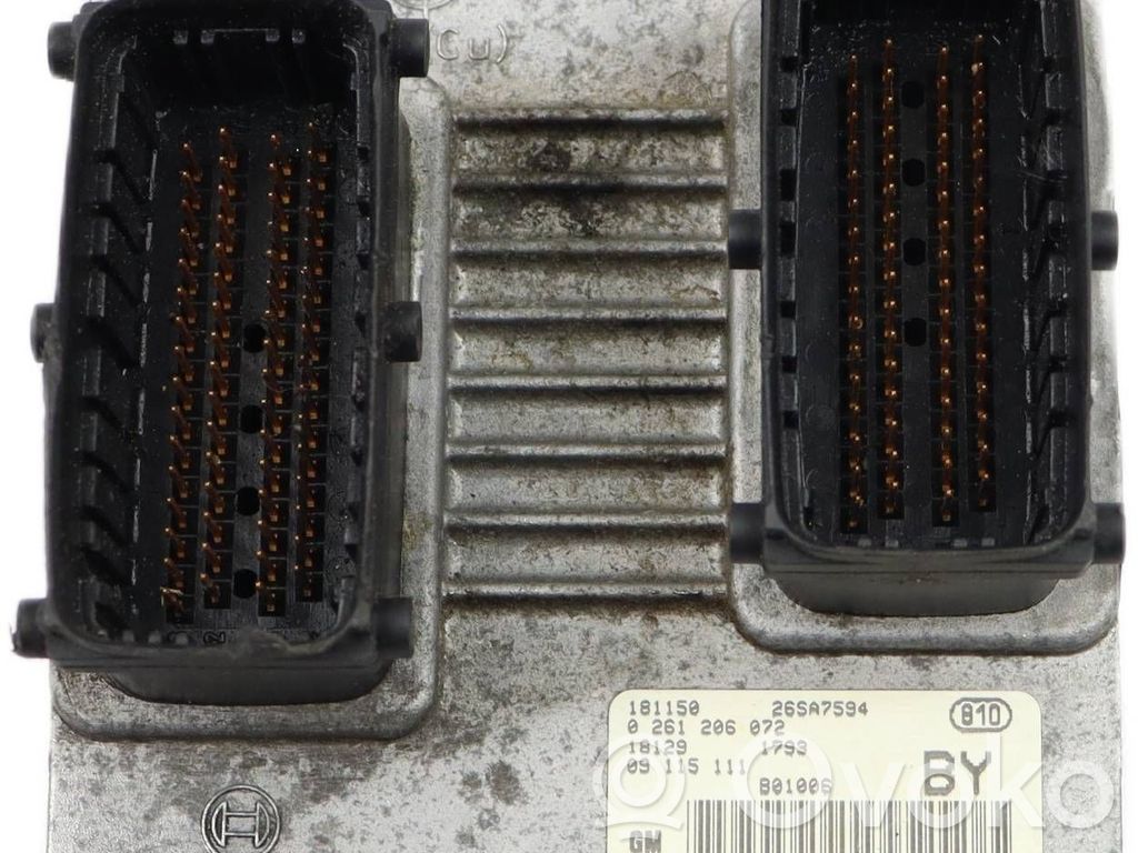 Opel Corsa C Engine control unit/module 