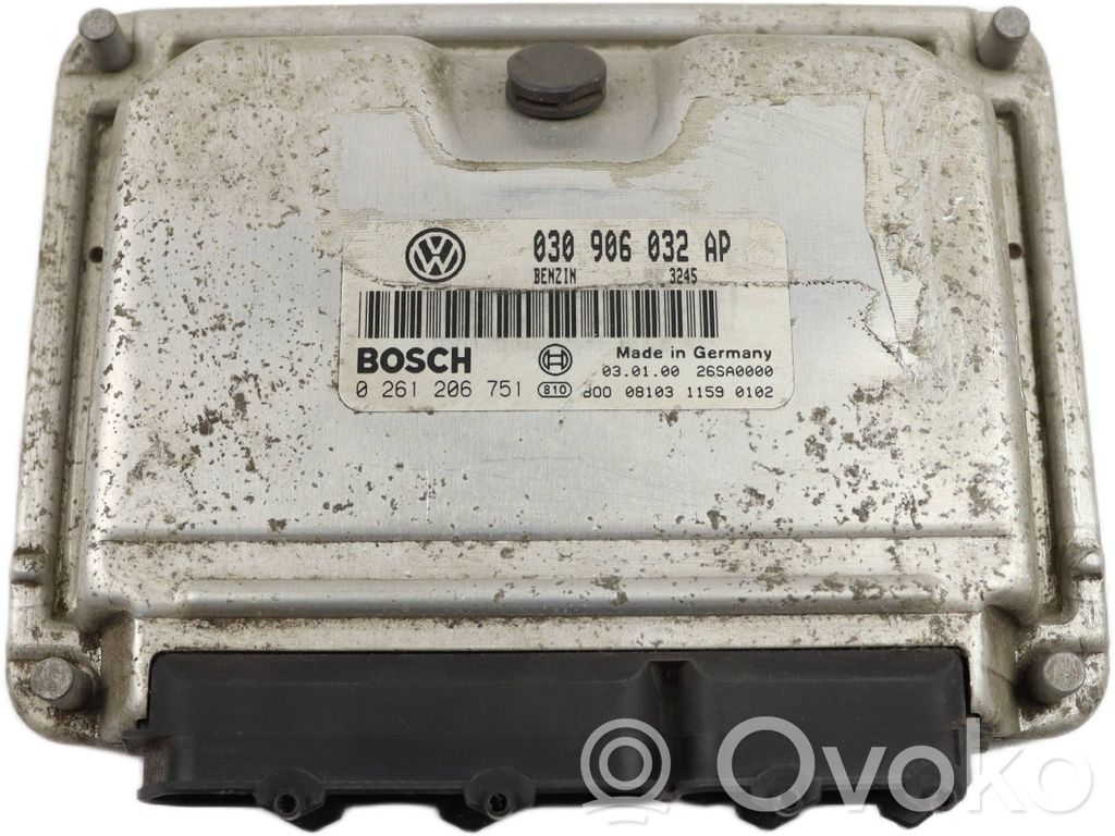 Volkswagen Polo III 6N 6N2 6NF Engine control unit/module 