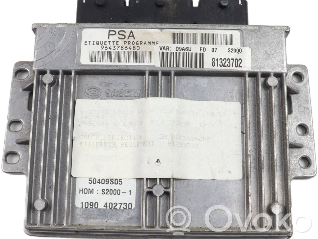 Peugeot 406 Engine control unit/module 