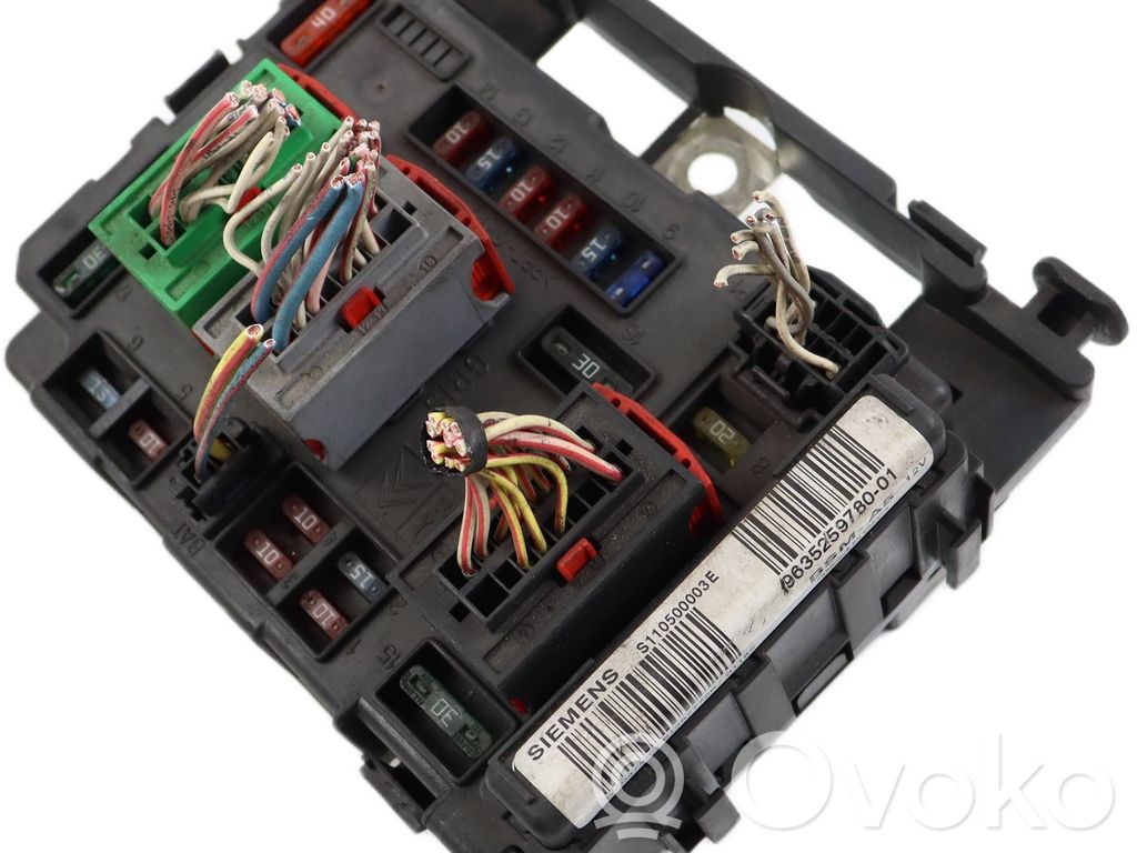 Citroen C5 Módulo de fusible 