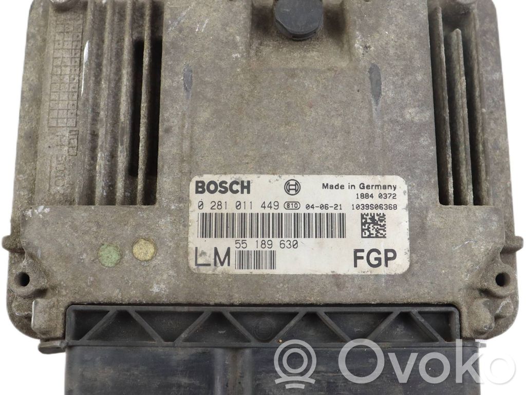 Opel Vectra C Engine control unit/module 
