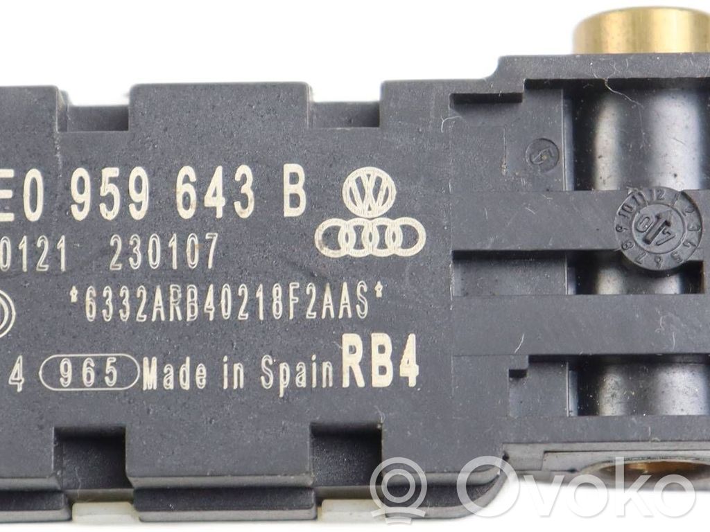 Audi A4 S4 B7 8E 8H Oro pagalvių smūgio daviklis 