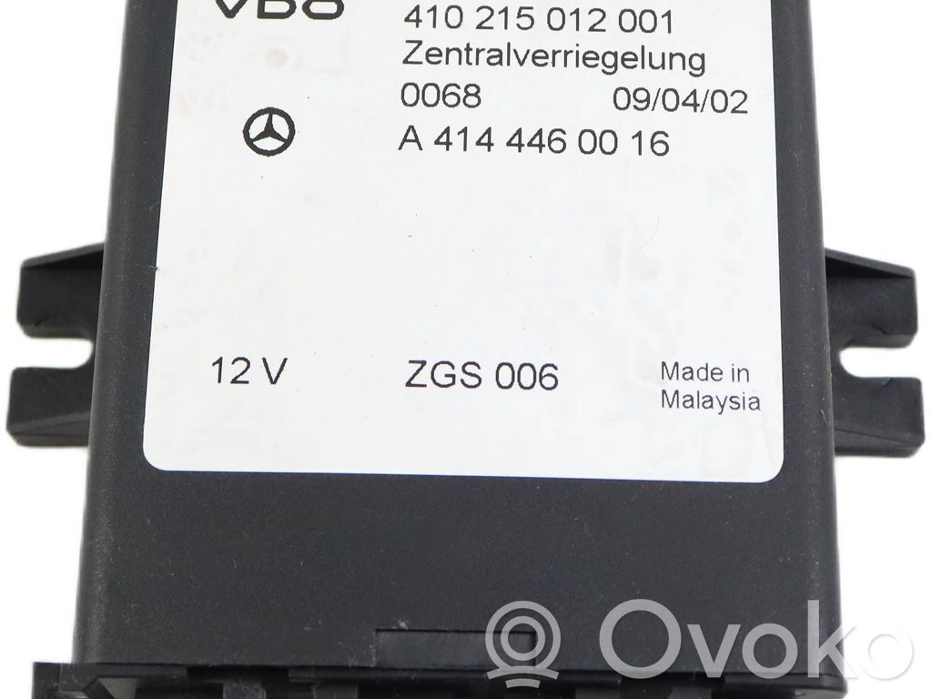 Mercedes-Benz Vaneo W414 Sterownik / Moduł centralnego zamka 