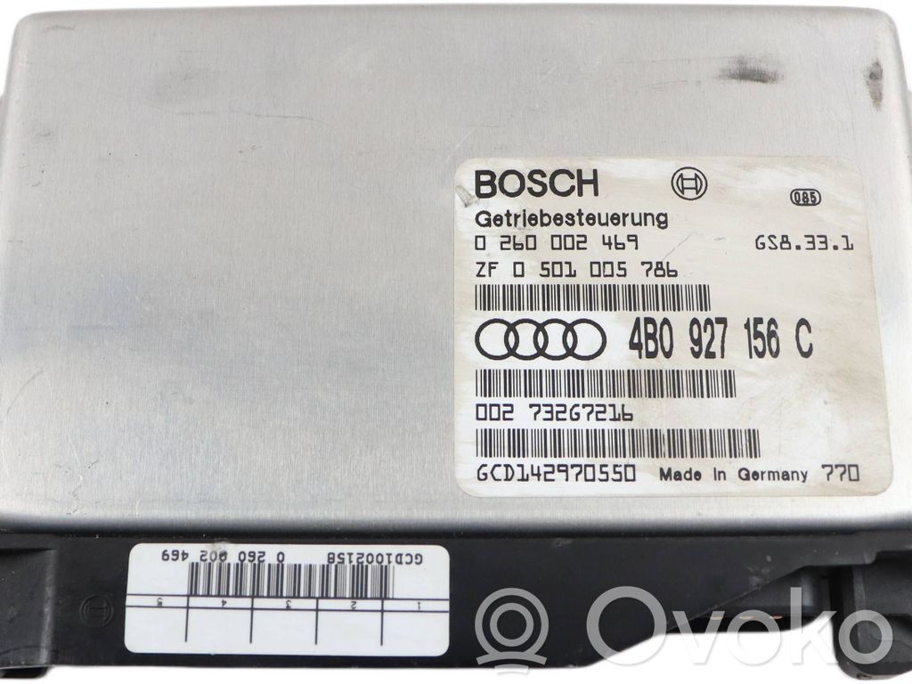 Gearbox control unit/module   4B0927156C,0260002469,ZF0501005786