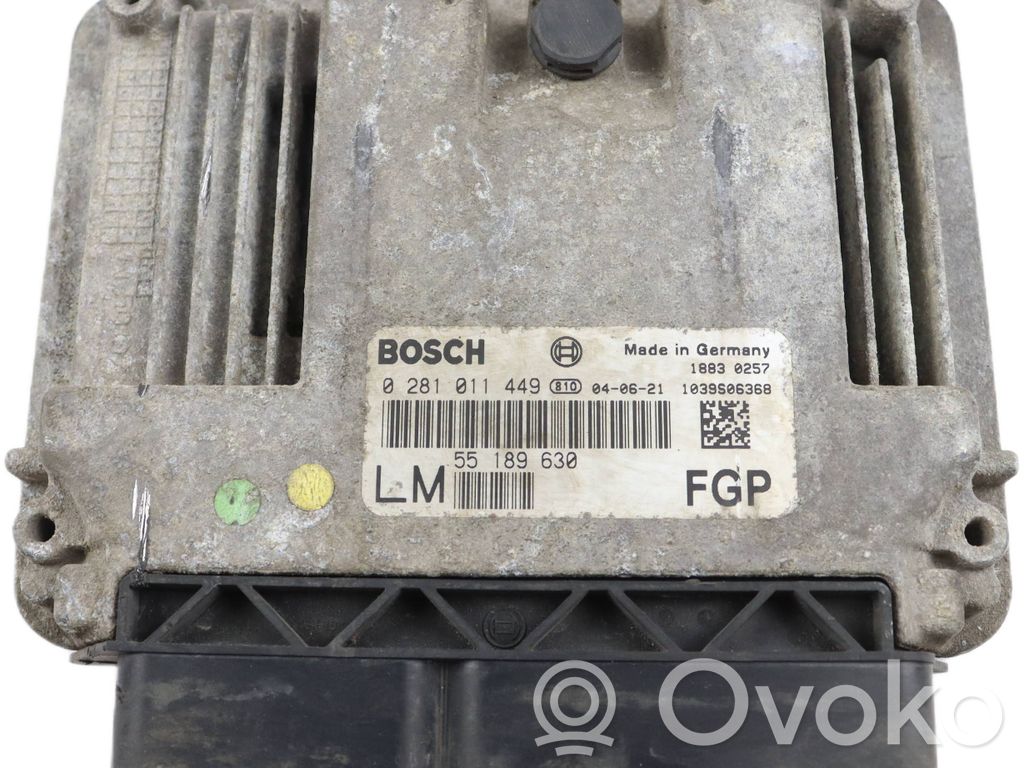 Opel Vectra C Sterownik / Moduł ECU 
