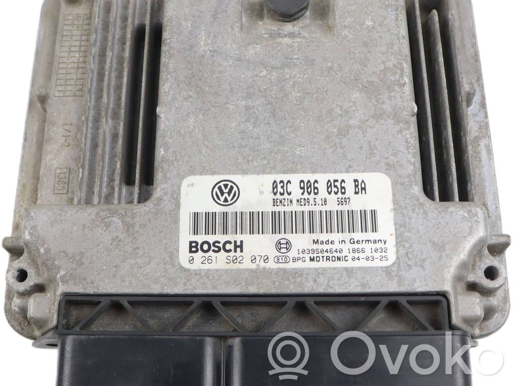 Engine control unit/module   03C906056BA,1039S04640,0261S02070