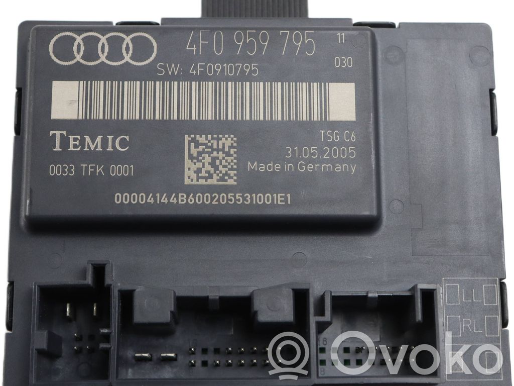 Unité de commande module de porte   4F0959795,4F0910795,0033TFK0001,0033TFK000