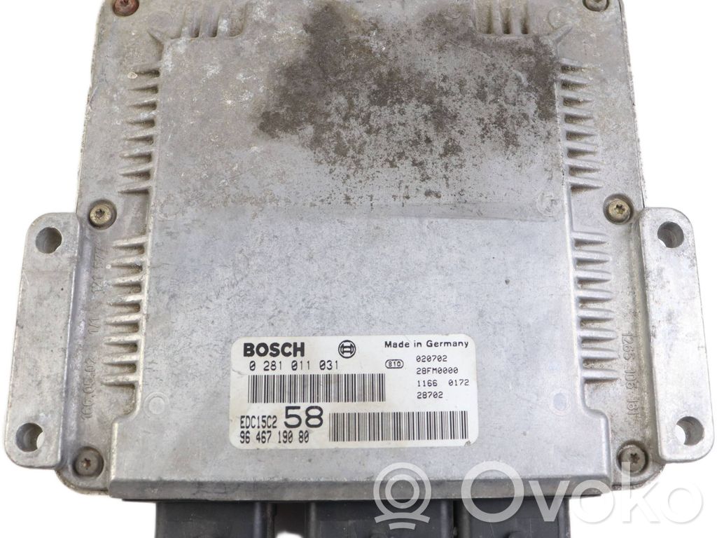 Fiat Ulysse Engine control unit/module 