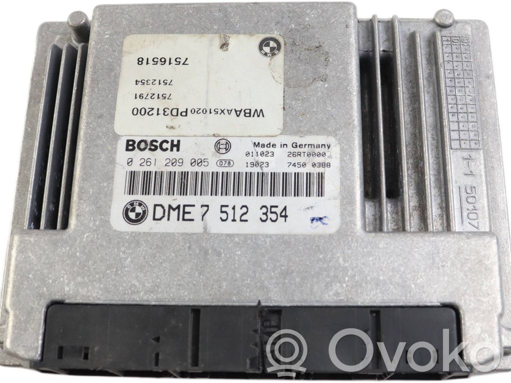 BMW 3 E46 Engine control unit/module 