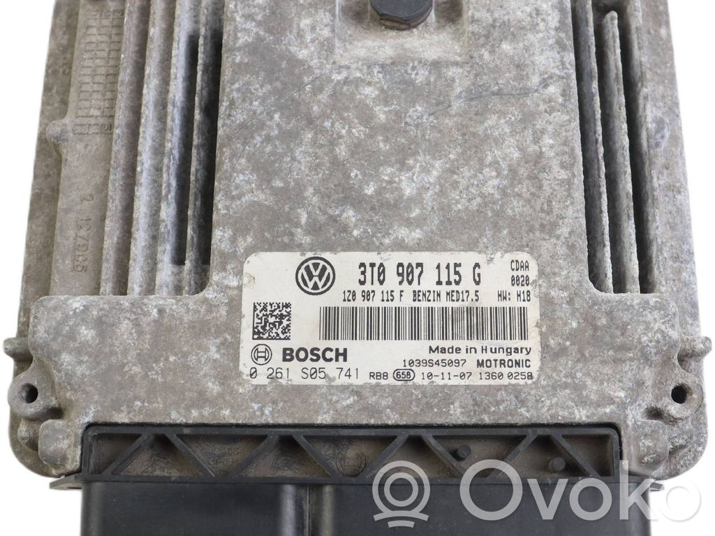 Skoda Superb B6 (3T) Engine control unit/module 