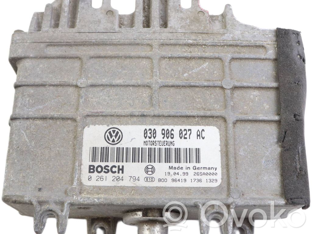 Volkswagen Polo III 6N 6N2 6NF Unitate/modul de control motor 