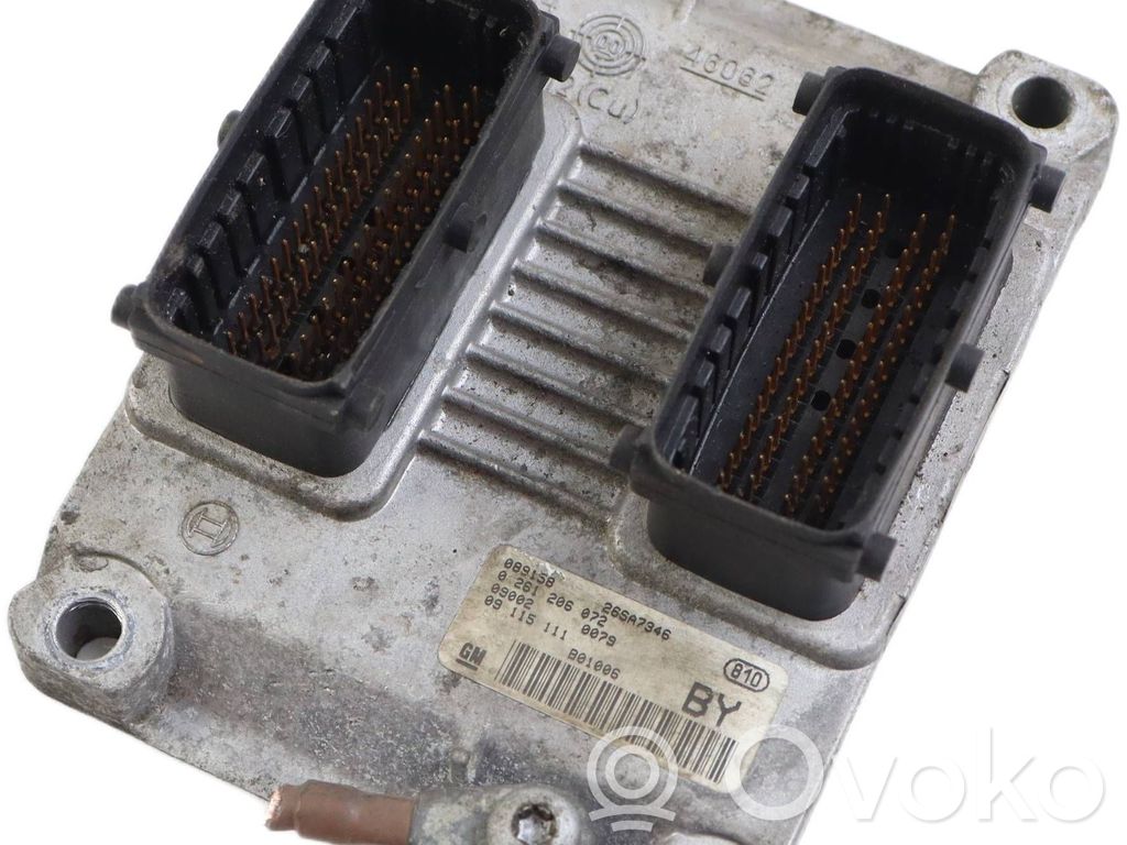 Engine control unit/module   09115111,0261206072