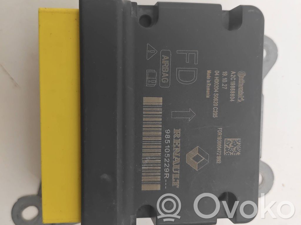Renault Captur II Module de contrôle airbag 